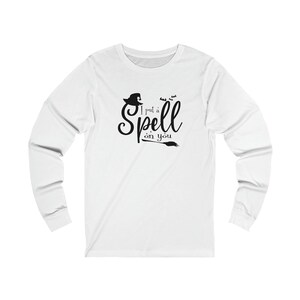 I Put a Spell on You Long Sleeve Tee - Timeless Elegance and Enchanting Style!