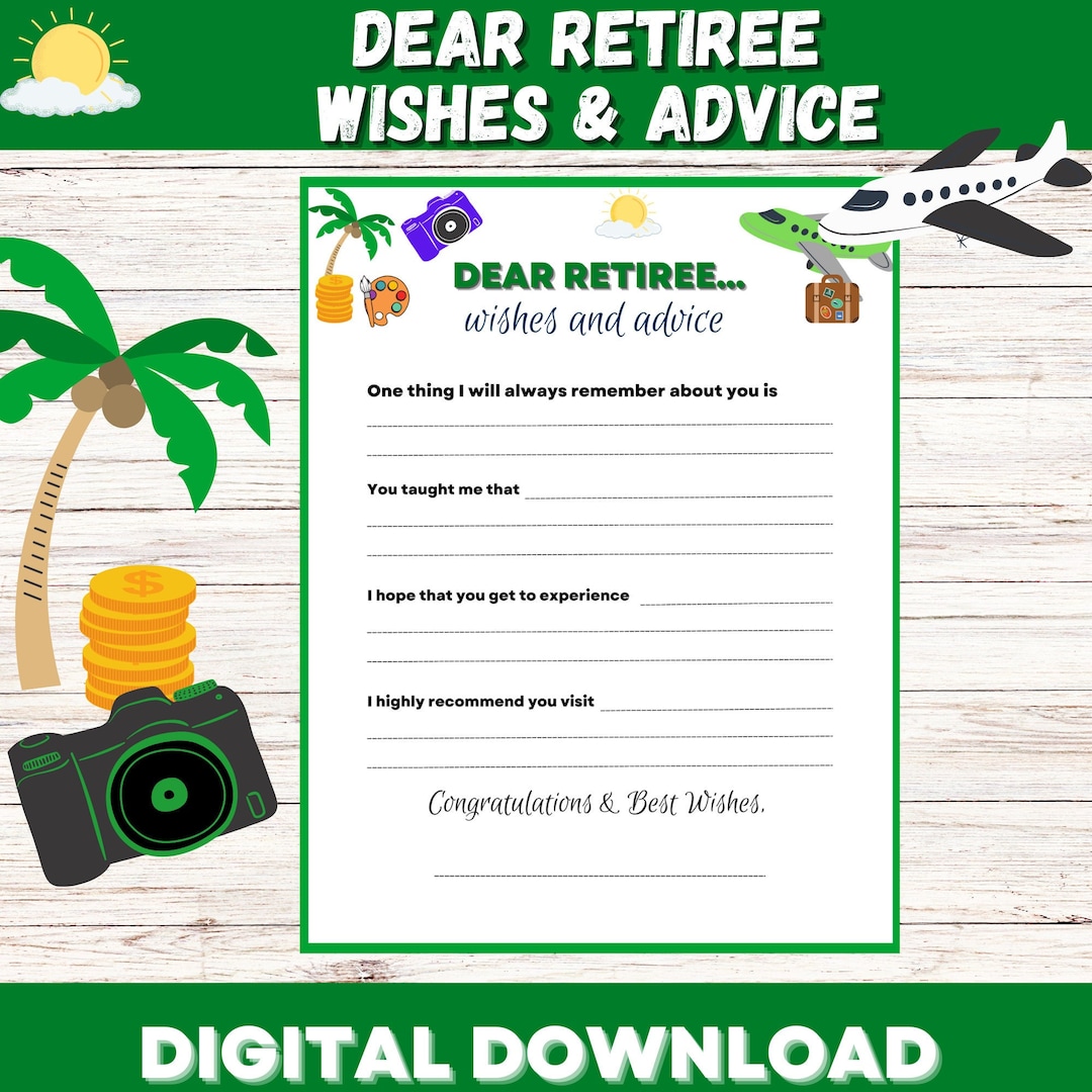 Fun Retirement Printables