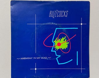 Buzzcocks Harmony in my head  45 vinyl record 1979 UK pressing  EX/VG+  rare punk records, punk memorabilia vinyl records for sale