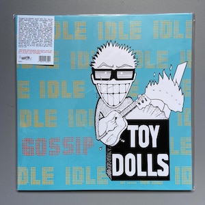 Toy Dolls - Idle Gossip, rare Vinyl album, with poster  brand new and sealed, Mint, punk records, punk memorabilia vinyl records for sale