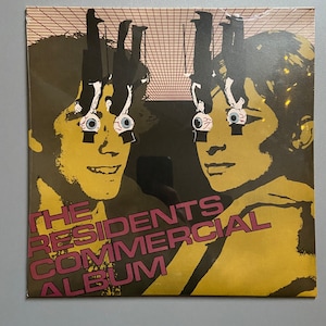 The Residents - Commercial LP, rare Vinyl  brand new and sealed , Mint, punk records, punk memorabilia vinyl records for sale