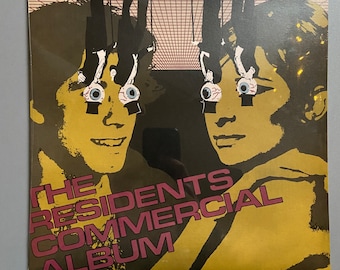 The Residents - Commercial LP, rare Vinyl  brand new and sealed , Mint, punk records, punk memorabilia vinyl records for sale
