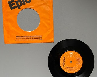 The Vibrators, London girls, original 1st press  Punk 45 vinyl record EX/VG+ punk records, punk memorabilia vinyl records for sale