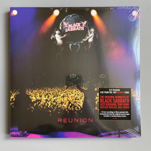 Black Sabbath, Live from the 1997 reunion tour 3 Lp package, vinyl, brand new & Sealed, punk memorabilia vinyl records for sale