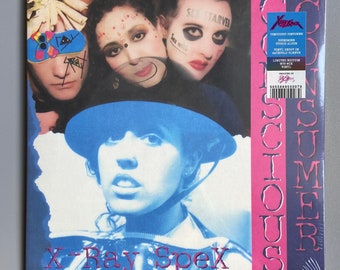 X-Ray Spex - Conscious Consumer ,LP rare Vinyl  brand new and sealed , Mint, punk records, punk memorabilia vinyl records for sale