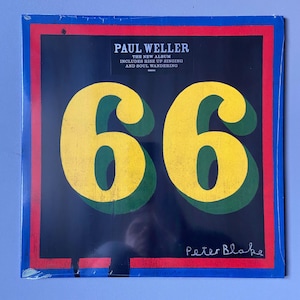 Paul Weller - 66 LP, rare  new Vinyl  album by the Jam front man new and sealed, Mint, punk records, punk memorabilia vinyl records for sale