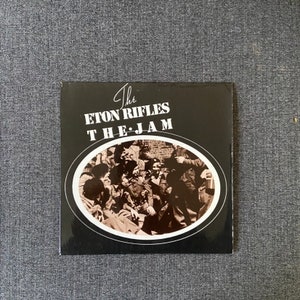 The Jam, Eton Rifles, 1979 Original vinyl, Punk/mod, 1st press 45 vinyl record EX/EX, punk records, punk memorabilia vinyl records for sale