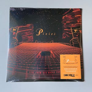 Pixies - live from Red Rocks 2005 rare RSD orange Vinylx2  brand new and sealed, Mint, punk records, punk memorabilia vinyl records for sale