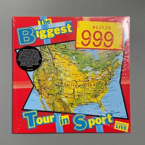 999 - The biggest tour in sport live, rare LP Vinyl  brand new and sealed, Mint, punk records, punk memorabilia vinyl records for sale