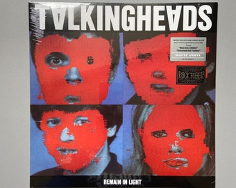 Talking Heads - Remain in light LP de vinilo blanco nuevo y sellado, discos Mint, discos de vinilo de recuerdos de música y punk a la venta