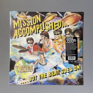 The Rezillos - Mission accomplished LP, rare Vinyl  brand new and sealed, Ltd Ed Mint, punk records, punk memorabilia vinyl records for sale