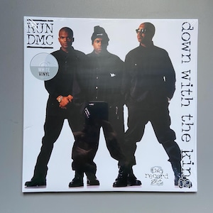 Run DMC - Down with the King rare white Vinyl  double album brand new & sealed, Mint, punk records, punk memorabilia vinyl records for sale