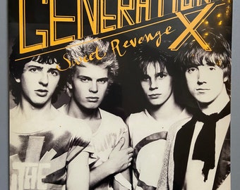 Generation X - Sweet Revenge, rare Vinyl  brand new and sealed , Cat No MR363, Mint, punk records, punk memorabilia vinyl records for sale