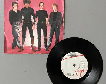 The Skids - Into the Valley, Virgin,  45 vinyl record  VG+/EX  punk records, punk memorabilia vinyl records for sale