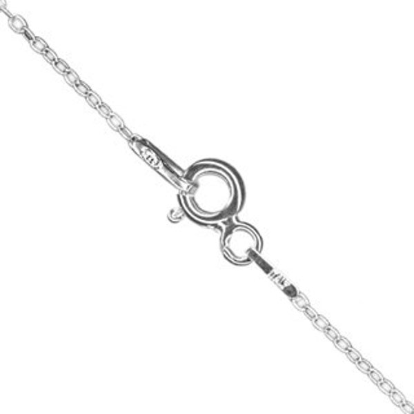 Sterling Silver Trace Chain Necklaces - Various Sizes Available