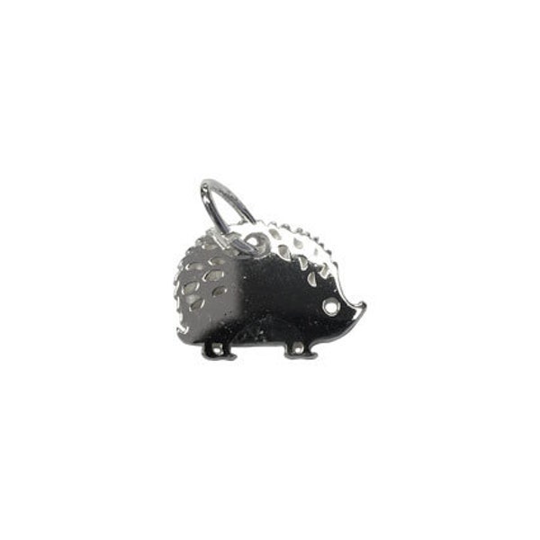 Sterling Silver Hedgehog Pendent Charm