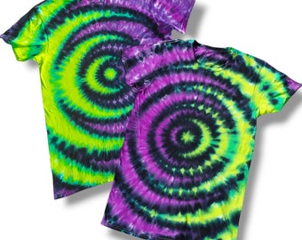 Pick a Size - Grape Ape Wig Wag Tie Dye Shirt/TShirt - Custom Hand-Dyed - Made to Order - Adult Unisex Sizes