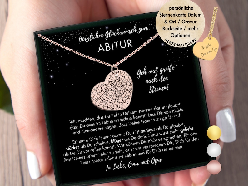 Glückwünsche Zum Abitur Von Oma Und Opa Geschenk Für Enkelin Zum Abitur Von Oma Und Opa, Personalisierte