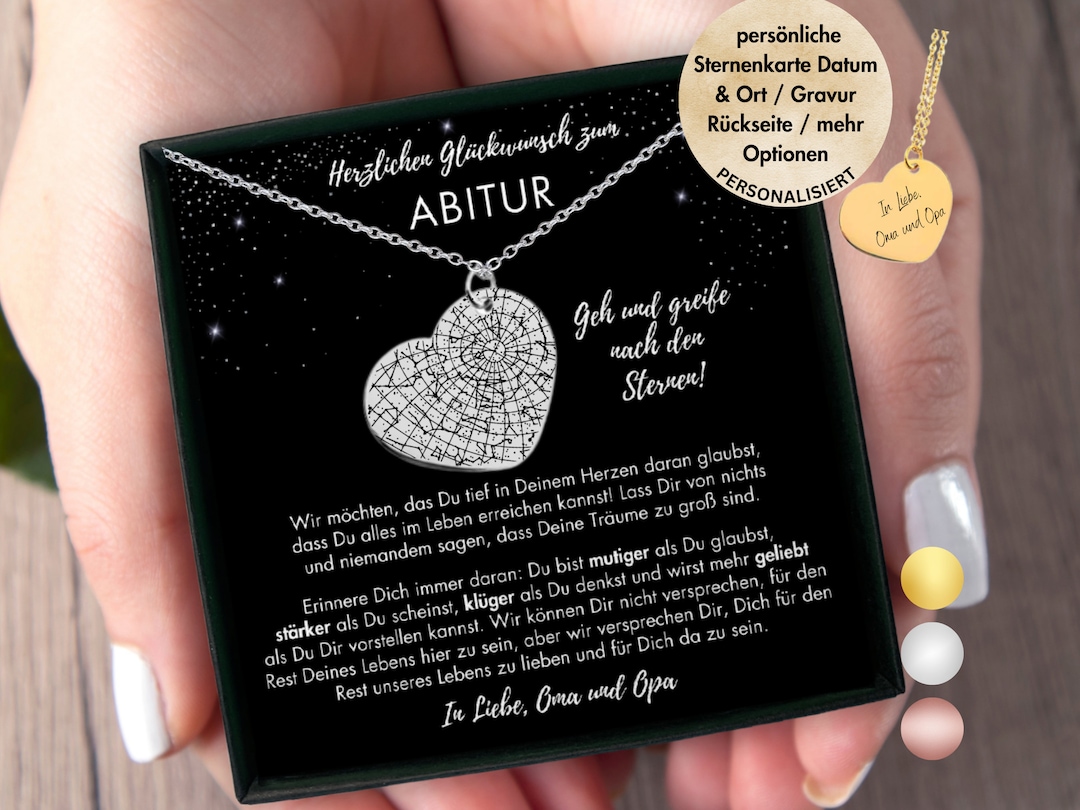 Was Schenken Oma Und Opa Zum Abitur Geschenk Für Enkelin Zum Abitur Von Oma Und Opa, Personalisierte