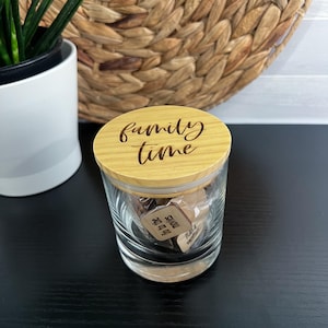 Handcrafted Family Time Jar with Over 30 Ideas