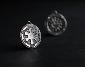 Colgantes de lealtad de facciones de Star Wars para collares, llaveros o pulseras / Alianza Rebelde, Imperio Galáctico, Mandaloriano y más
