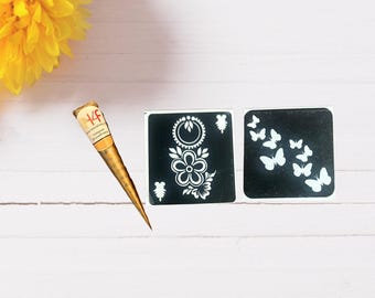 Henna Stencil Kit for Beginners: Easy Temporary Tattoo Designs