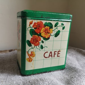 2 Antique French Tins for the Kitchen image 2