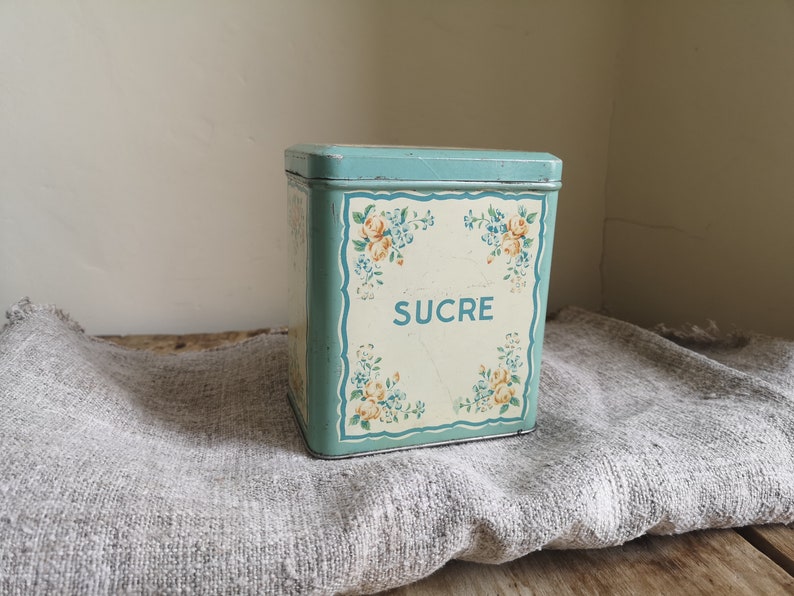 2 Antique French Tins for the Kitchen image 6