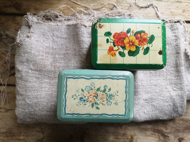 2 Antique French Tins for the Kitchen image 3