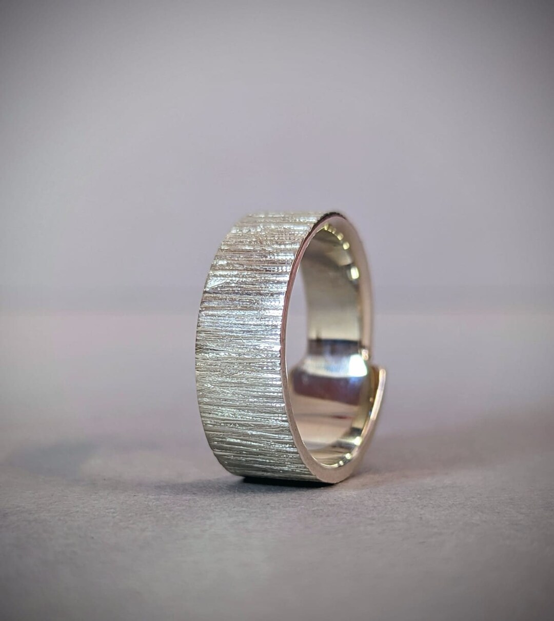 AHM 925 Silver Asymmetric Ring main image 1