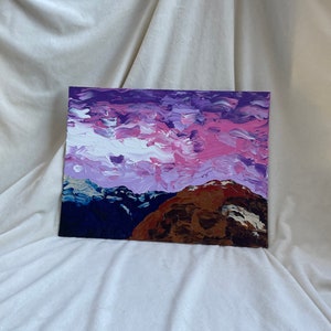 purple mountains