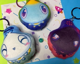 Big head little Chao plush keychain