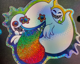 Boo Boom Holographic Sticker