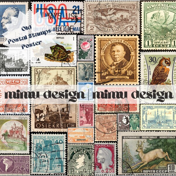 Antique Postal Etsy