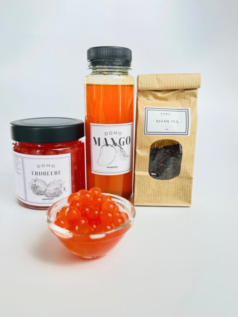Bubble Tea Set zum selber machen Etsy.de