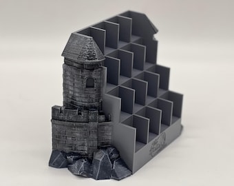 Soda Coaster® Itsy Bitsy Deluxe Castle Inspired Display for Funko® Bitty Pops