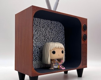 Soda Coaster® Old School TV-inspiriertes Display für Funko® Pop und Soda Figuren