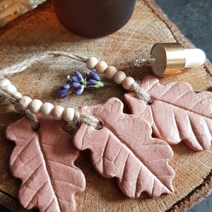 Hanging Clay Diffuser for Essential Oil, Aromatherapy for Car, Nature ...