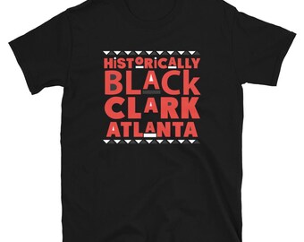 Historisch Schwarzes Clark Atlanta Universitäts-T-Shirt CAU Panthers Kurzärmel-Unisex-T-Shirt