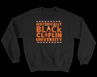 Historiquement Noir Claflin State University Sweatshirt Crewneck Caroline du Sud HBCU Pull
