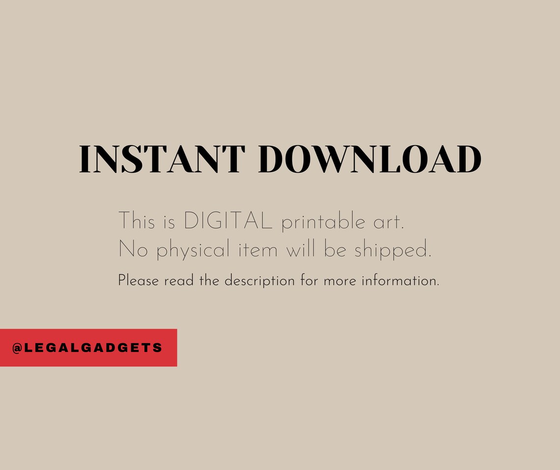 Law Office Wall Art | Printable Set | Minimal and Modern Design ...