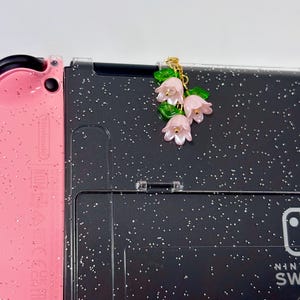 Nintendo Switch - charm Kawaii Star and Bow Dust Plug Charms Nintendo Switch Charms