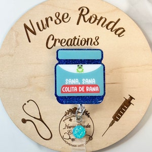 Vicks Badge Reel, Sana Sana Badge, Medical, Gift
