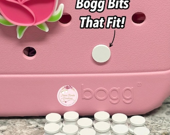 Bogg Bag Bits, Bogg Bits, Accessories, Charm Attachment, Bulk, Pop in Buttons, Charm Bits, DIY Bog Charm, Make Your Own Charms, 3D Printed