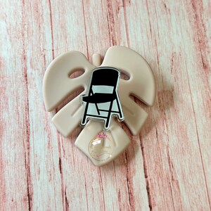Folding Chair Pin, Acrylic Pin, The Famous Chair, Sarcastic Pin, Funny Acrylic Pin, Medical, Gift