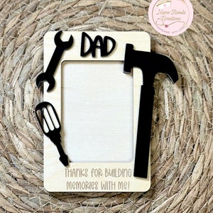 Father’s Day Fridge Photo, Fridge Magnet, Father’s Day Gift. Gift for Him, Gift for Dad, Dad Birthday Gift