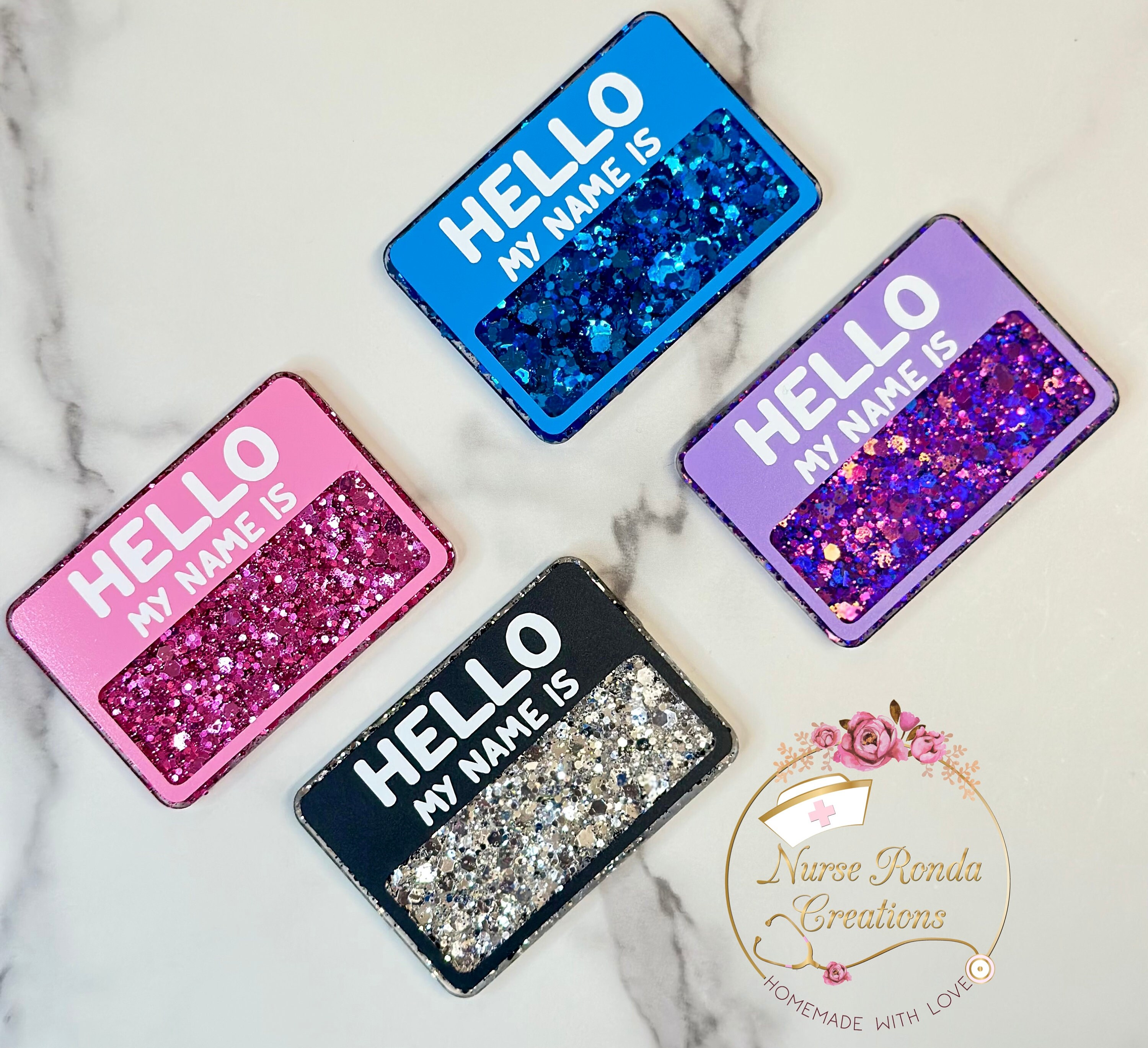 Hello my name is sticker - Etsy 日本