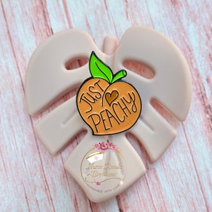 Just Peachy Enamel Pin