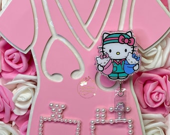 Labor and Delivery Badge Reel, Mother Baby Nurse Badge, L&D Badge Reel, Nurse Gift, Medical, Bottle Badge , Baby Badge