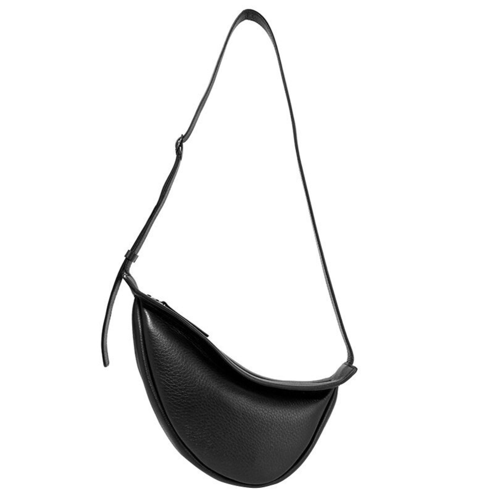 Vegan Leather Shoulder Sling Bag Belt Minimalist Crossbody Etsy